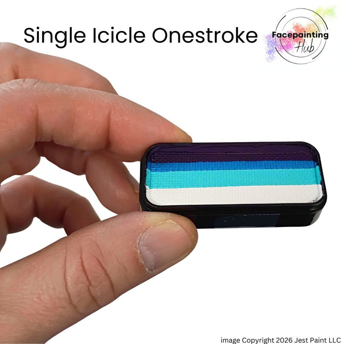 Facepainting Hub |  OneStroke Palette Single Refill - ICICLE - 14gr