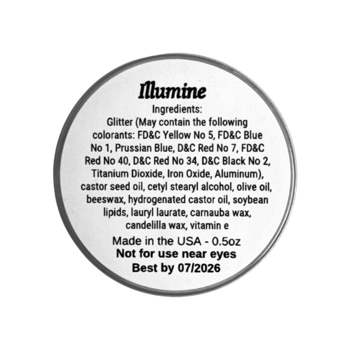 Amerikan Body Art | SMALL CUT CHUNKY Glitter Cremes - New Formula - ILLUMINE  - .5oz