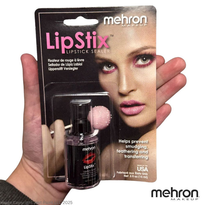 Mehron | LipStix (Lipstick Sealer) by Invisible Finish 0.5oz/15ml
