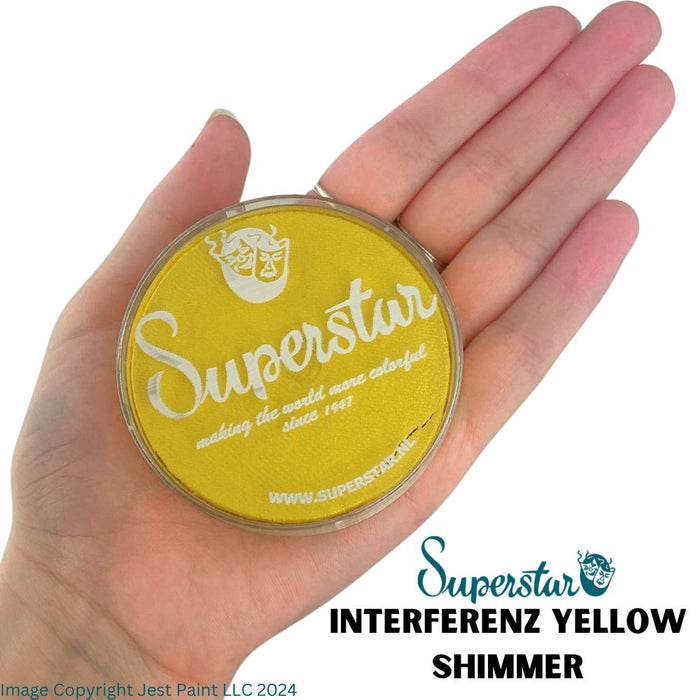 Superstar Face Paint |Interferenz Yellow Shimmer 132 - 45gr