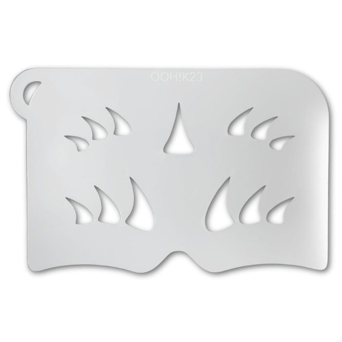 Ooh! Face Painting Stencil | Dinosaur Horns Mask (K23)