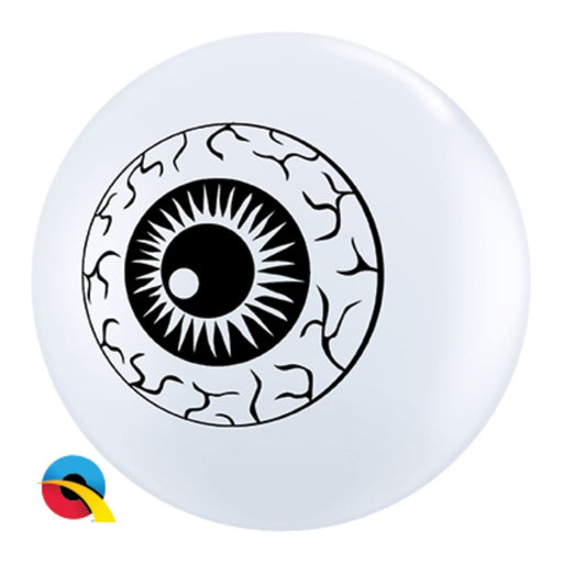 Qualatex Balloons |   5" Round - Detailed Eye Top Print - 100ct   (4895)