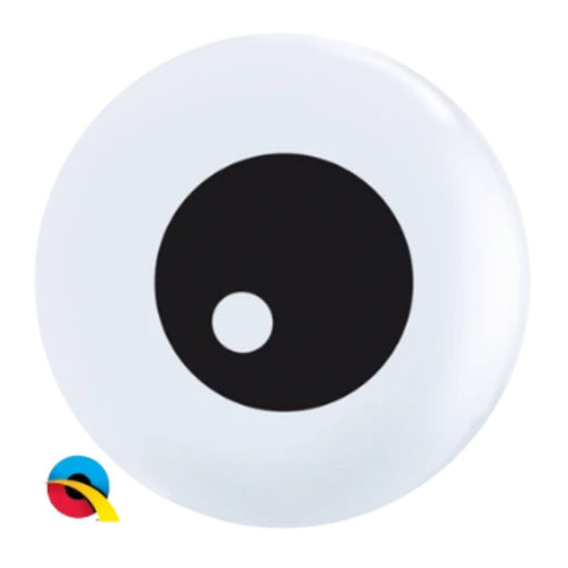 Qualatex Balloons |   5" Round - Friendly Eye Top Print - 100ct   (0299)
