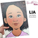 Sparkling Faces | Face Painting Practice Board - Lia