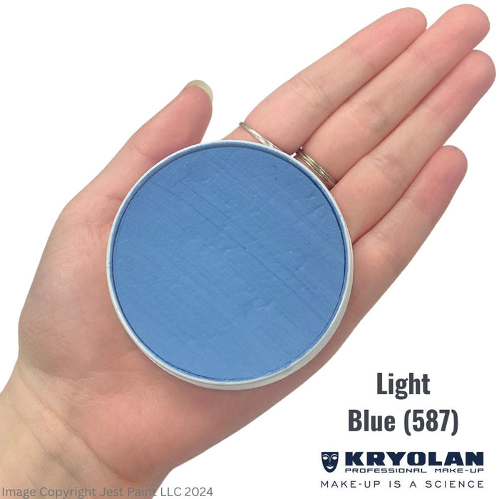 Kryolan Face Paint  Aquacolor - 587 (Light Blue) - 30ml
