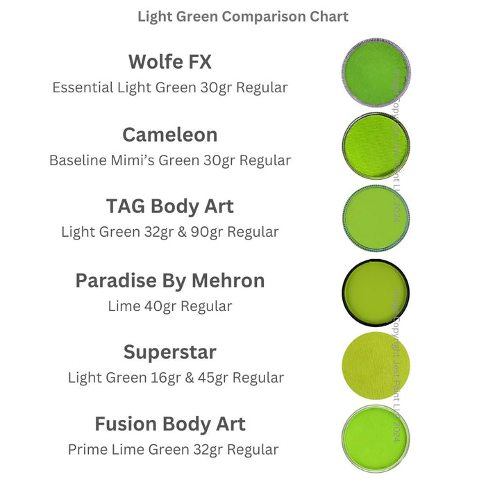 Cameleon Face Paint - Baseline MIMI's GREEN  30gr (BL334)