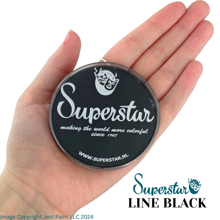 Superstar Face Paint | Line Black 163 - 45gr