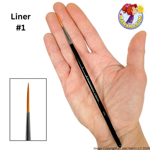 Bananagum | Face Painting Brush by Mai Park -  Liner #1