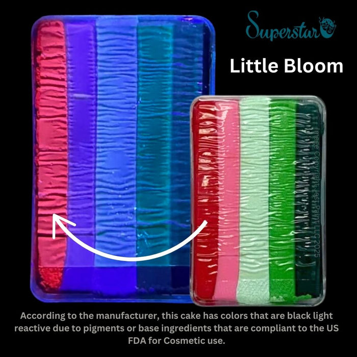 Superstar Face Paint | Little Dream Colours Rainbow Cake - Little BLOOM - 30gr