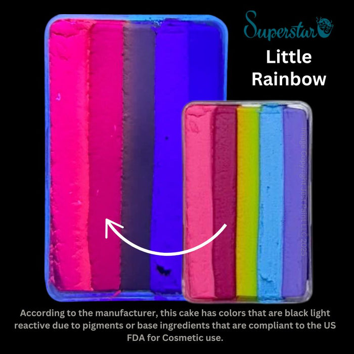 Superstar Face Paint | Little Dream Colours Rainbow Cake - Little RAINBOW - 30gr