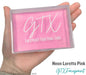 GTX Paint | Crafting Cake - Neon Loretta Pink 60gr   (FDA Compliant)