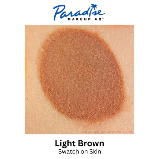 Paradise Face Paint By Mehron- Light Brown 40gr