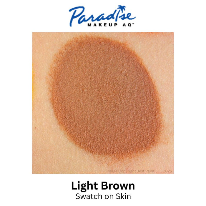 Paradise Face Paint By Mehron- Light Brown 40gr