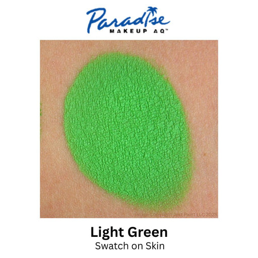 Paradise Face Paint By Mehron -  Light Green 40gr