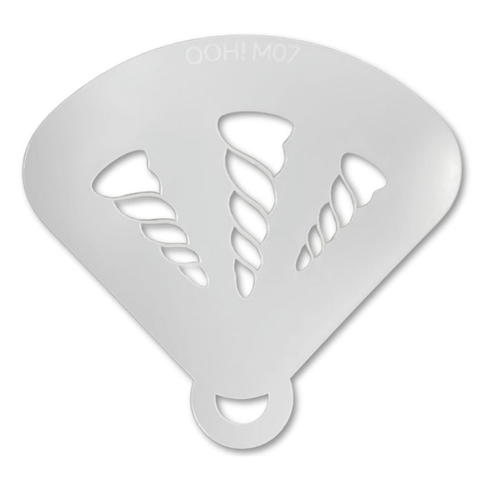 Ooh! Face Painting Stencil | Unicorn Horns (M07)