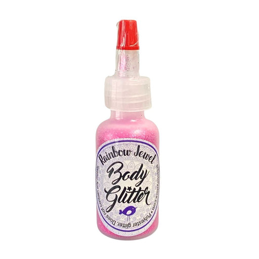 Art Factory | Rainbow Jewel Body Glitter Poof - Malibu Pink (1/2oz)