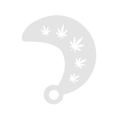 Ooh! Face Painting Stencil | Marijuana Leaves Wrap (W26)