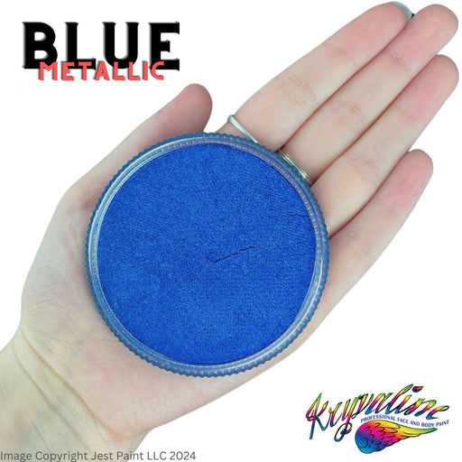Kryvaline Face Paint Regular Line - Metallic Blue 30gr