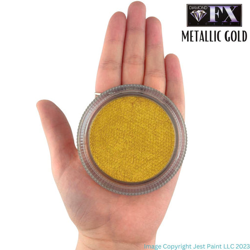 Diamond FX Gold Face Paint - Metallic Gold 30gr