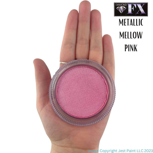 Diamond FX Face Paint - Metallic Mellow Pink 30gr