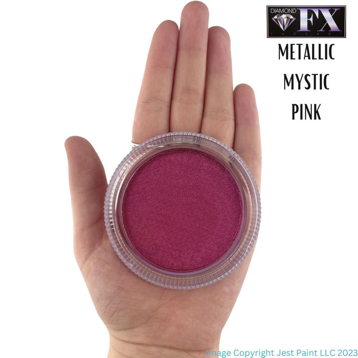 Diamond FX Face Paint - Metallic Mystic Pink 30gr