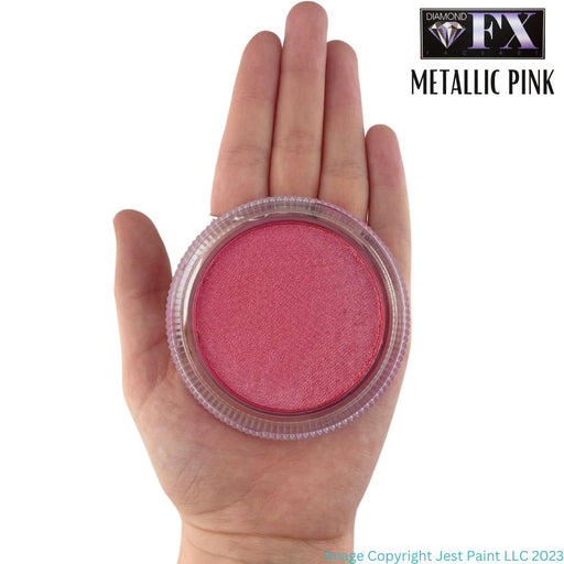 Diamond FX Face Paint - Metallic Pink 30gr