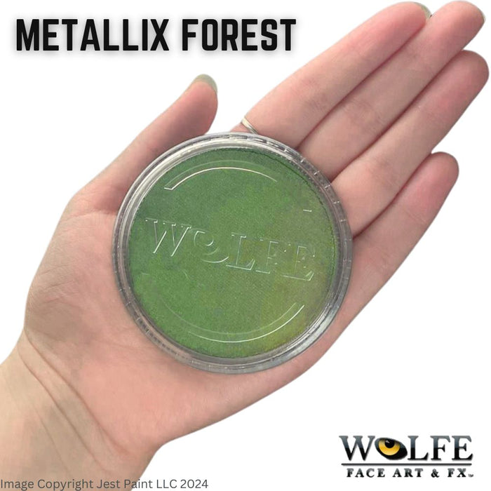 Wolfe FX Face Paint - Metallix Forest 30gr (M62)