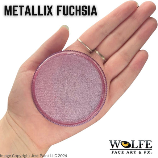 Wolfe FX Face Paint - Metallix Fuchsia 30gr (M32)