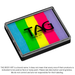 TAG Paint Split Cake - Happy Hippie ( Sherbet Fizz ) 50gr #28 (SFX - Non Cosmetic)