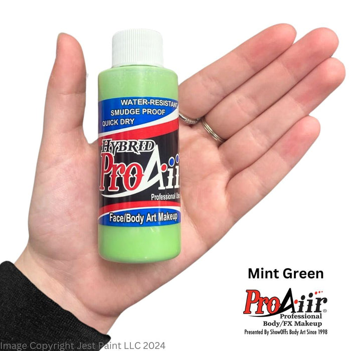 ProAiir Alcohol Based Hybrid Airbrush Body Paint 2oz - Mint Green