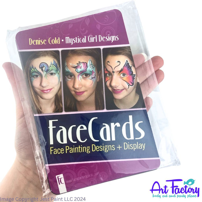 FaceCards  - Denise Cold - MYSTICAL GIRL DESIGNS - 12 Designs