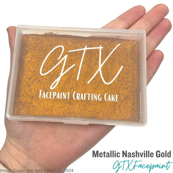 GTX Face Paint | Crafting Cake - Metallic Nashville Gold 60gr