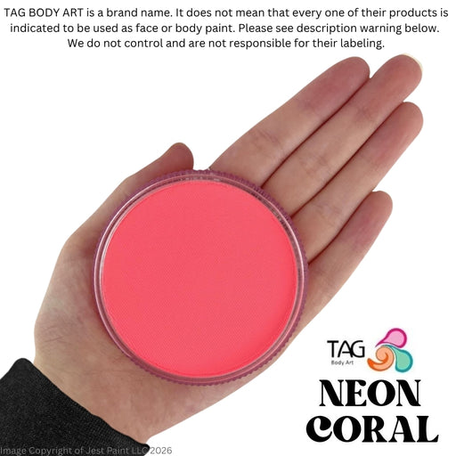 TAG Paint - Neon Coral  32gr (SFX - Non Cosmetic)
