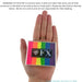 DFX Paint Rainbow Cake - LARGE NEON NIGHTS - (RS50-7) Approx. NET 0.84 Fl oz / 25ml #7 (SFX - Non Cosmetic)