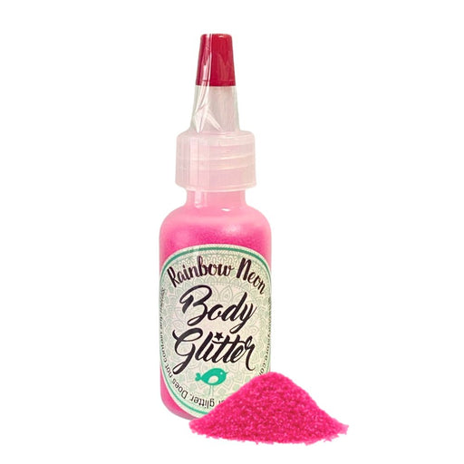 Art Factory | Rainbow Neon Body Glitter Poof - Neon Pink (1/2oz)