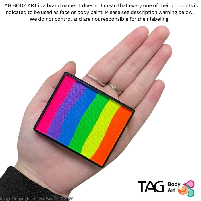 TAG Paint Split Cake - Neon Rainbow 50gr  #21 (SFX - Non Cosmetic)