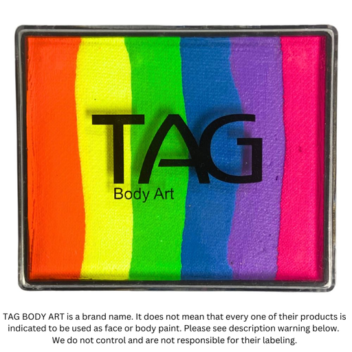 TAG Paint Split Cake - Neon Rainbow 50gr  #21 (SFX - Non Cosmetic)