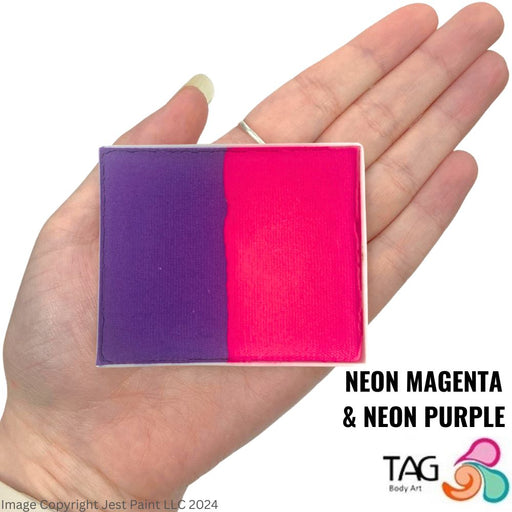 TAG Paint Split - EXCL Neon Magenta and Neon Purple 50gr - #17 (SFX - Non Cosmetic)