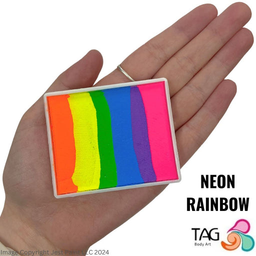 TAG Paint Split Cake - Neon Rainbow 50gr  #21 (SFX - Non Cosmetic)