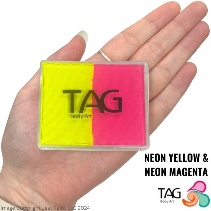 TAG Paint Split - EXCL Neon Yellow and Neon Magenta 50gr - #15 (SFX - Non Cosmetic)