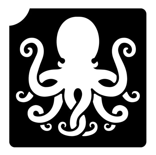 Art Factory | Glitter Tattoo Stencil - (221) Octopus - 5 Pack - #74