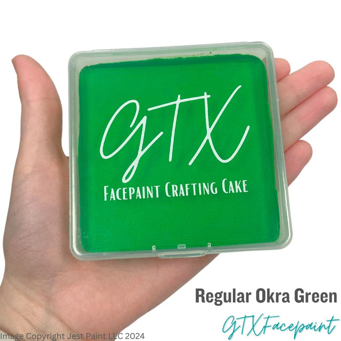 GTX Face Paint | Crafting Cake - Regular Okra Green  120gr