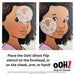 Ooh! Face Painting Stencil | Ghost Flip (C18)