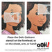 Ooh! Face Painting Stencil | Caticorn (T13)