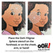 Ooh! Face Painting Stencil | Filigree Sphere (S12)