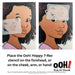 Ooh! Face Painting Stencil  | 2pc Set - Happy T-Rex and More! (T38)