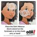 Ooh! Face Painting Stencil | Hibiscus Storm (R03)
