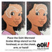 Ooh! Face Painting Stencil | Mermaid Scales Wrap (W06)