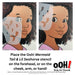 Ooh! Face Painting Stencil | Mermaid Tail and Lil' Seahorse (F06)