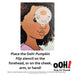 Ooh! Face Painting Stencil | Pumpkin Flip (C17)